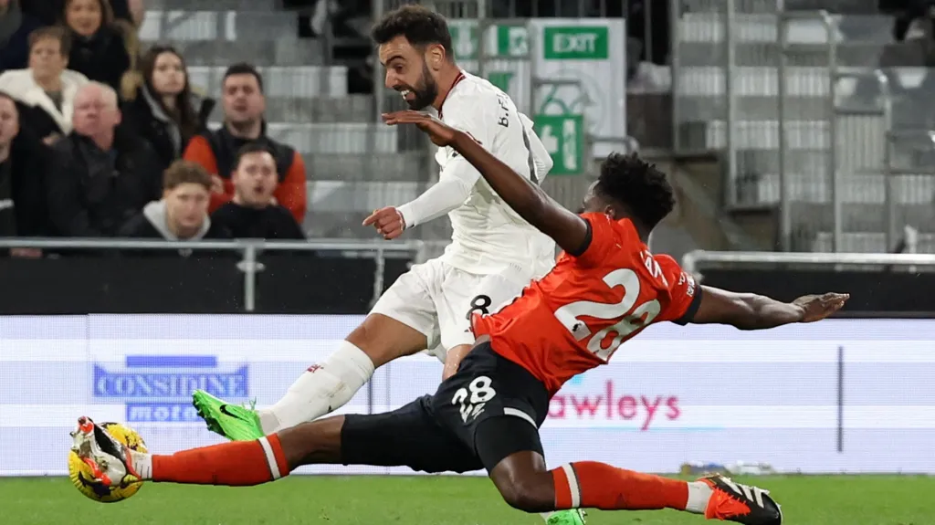 Utkání Luton – Manchester United