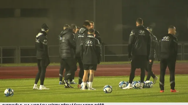 Češi zahájili přípravu před závěrem kvalifikace ME