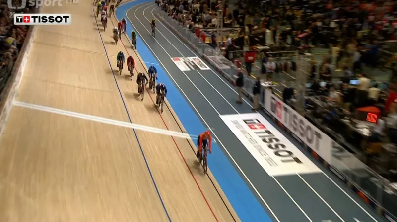 Ševčíková dojela ve scratchi patnáctá, Lavreysen přidal na MS dráhařů další zlato