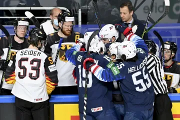 Američané slaví gól v duelu o bronz s Německem