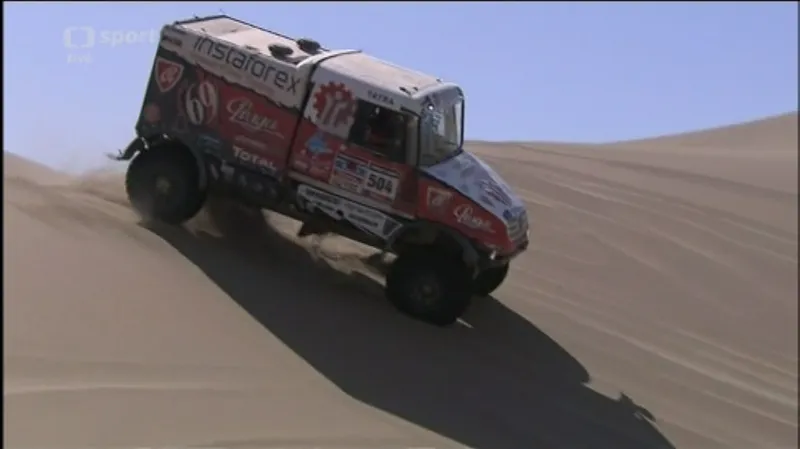 Sestřih 10. etapy Rallye Dakar
