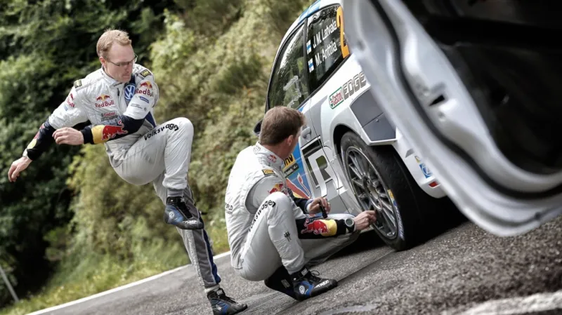 Jari-Matti Latvala a Německé rallye