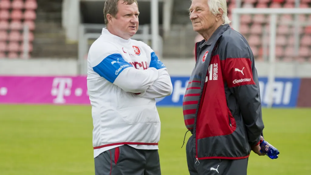 Pavel Vrba a Karel Brückner