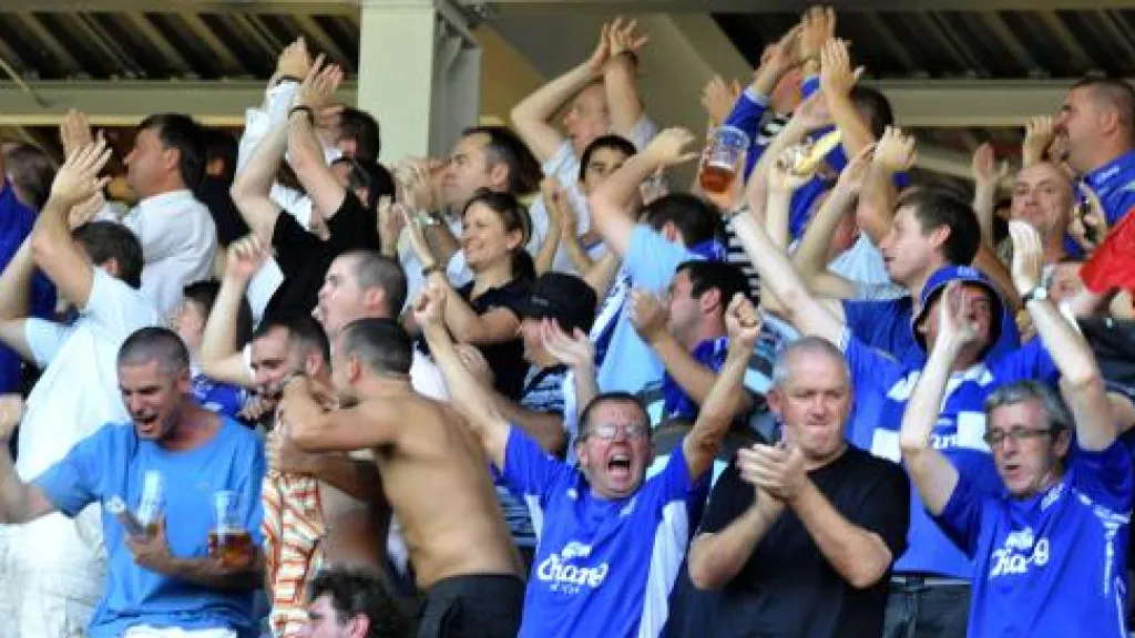 Fanoušci Evertonu