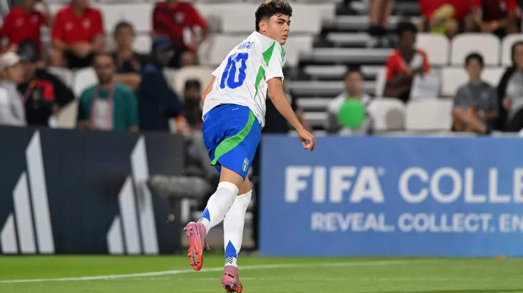 Italský reprezentant na MS U17