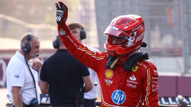 Kvalifikaci Velké ceny Ázerbájdžánu vyhrál počtvrté Lecler