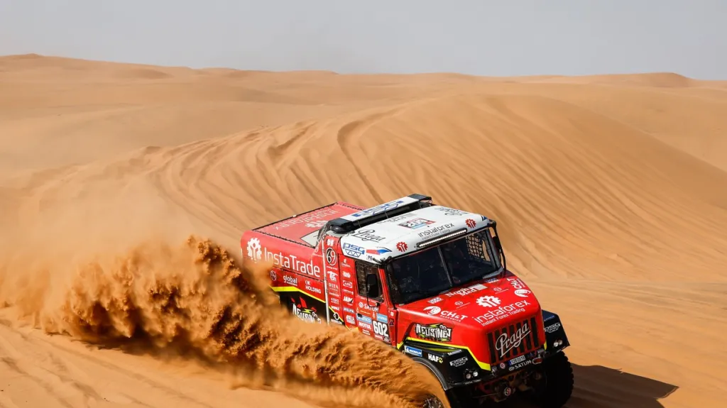 Aleš Loprais na Rallye Dakar