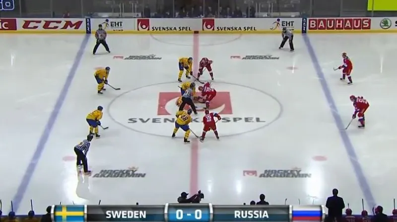 Sestřih utkání Švédsko - Rusko