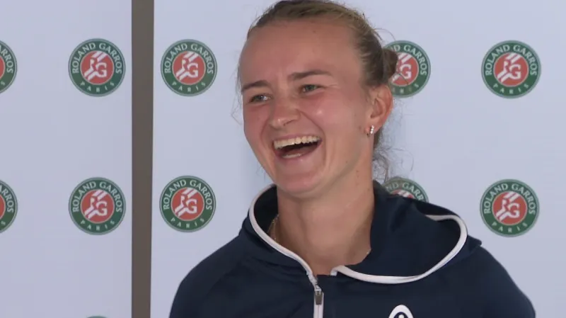 Krejčíková: Mám radost, čtvrtfinále jsem si zasloužila