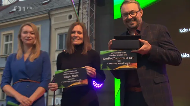 Novinářskou cenu Ondřeje Sekory získal Ondřej Zamazal