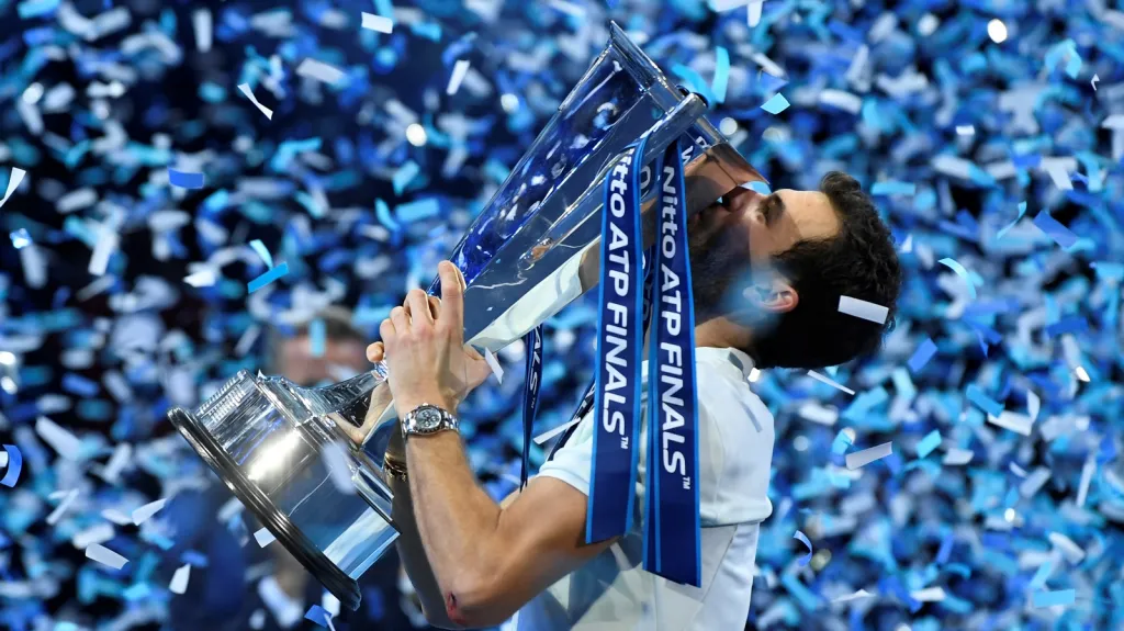 Grigor Dimitrov po vítězství na Turnaji mistrů