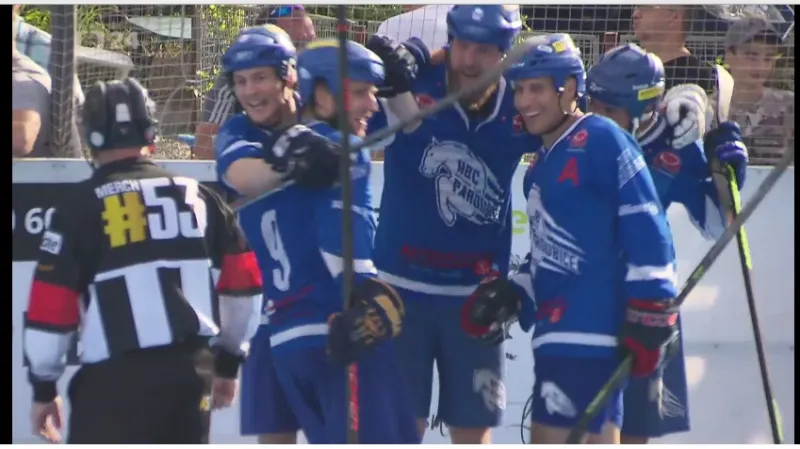 Pardubice vyrovnaly hokejbalové finále s Kert Parkem