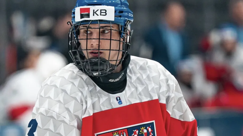 Český reprezentant do 18 let Artur Matějovský