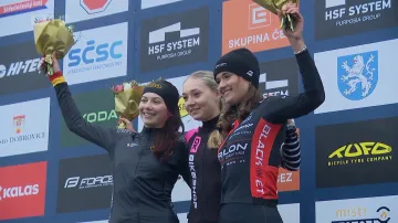 Český cyklokrosový pohár ovládl Ježek a Zemanová