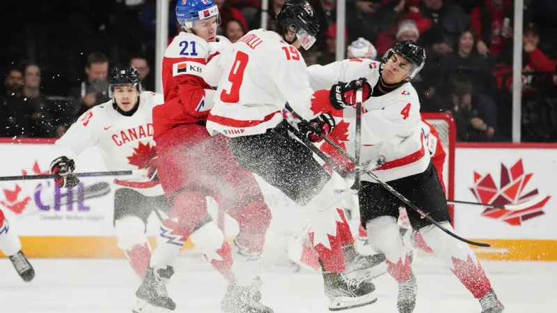 Sestřih utkání Česko U20 – Kanada U20