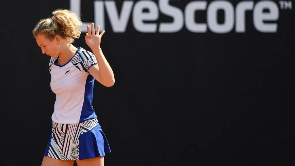 Poražená Siniaková