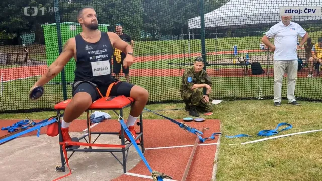 Horáček ovládl mistrovství republiky v paraatletice