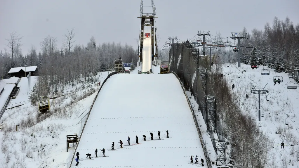 Mamutí můstek v Harrachově