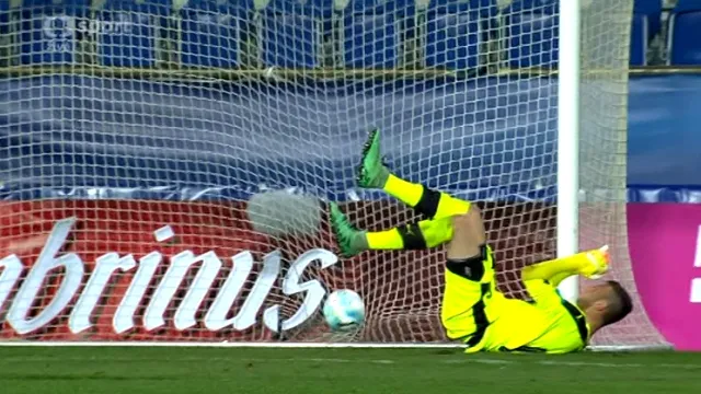 Gól v utkání Česko 21 - Lotyšsko 21: Ikaunieks - 1:1 (33. min.)