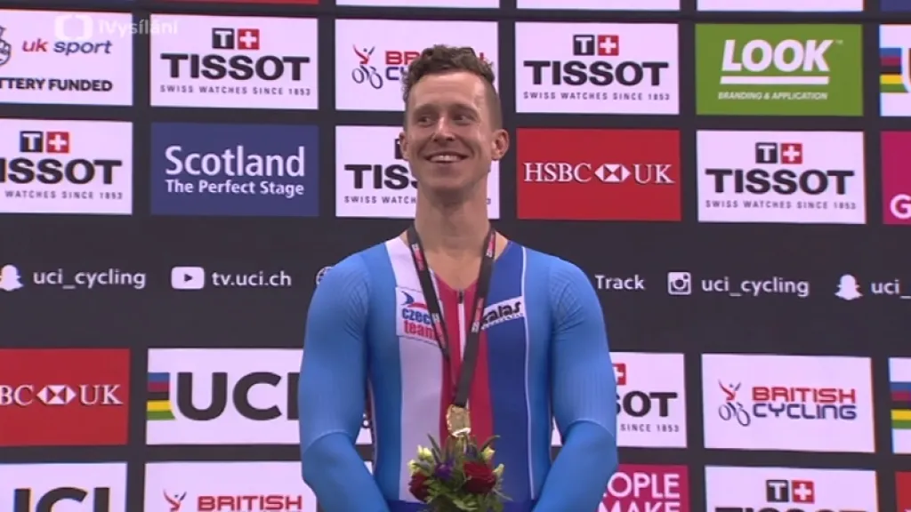 Vítězný Bábkův keirin na SP v Glasgowě s ohlasem