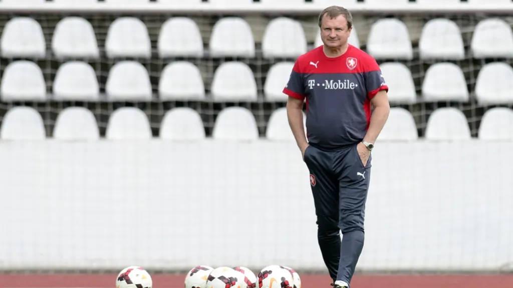 Trenér reprezentace Pavel Vrba