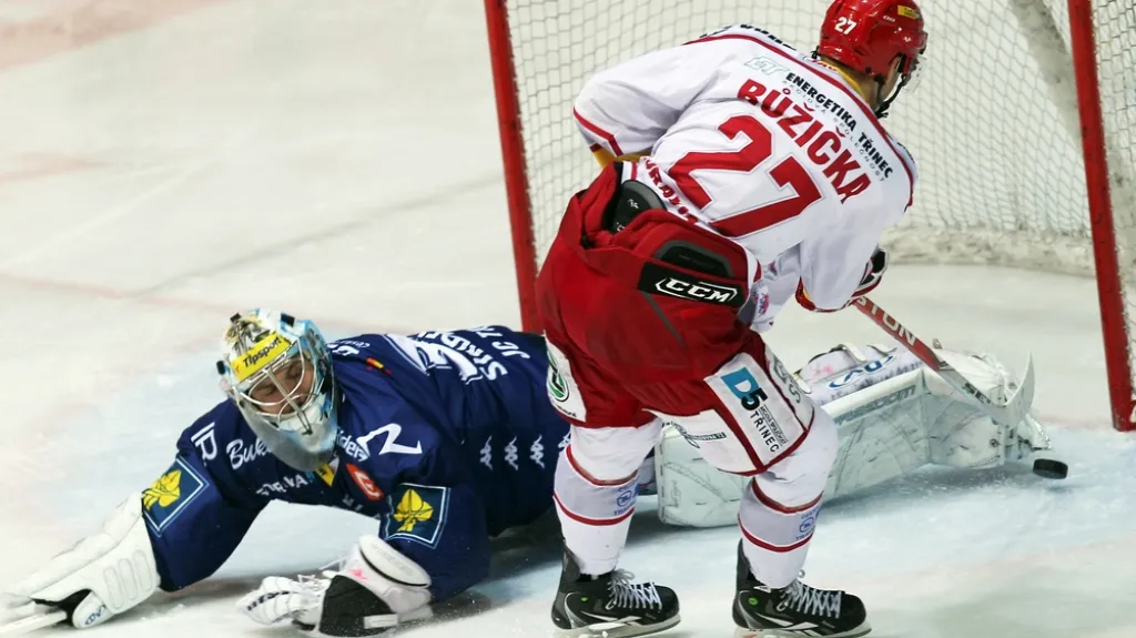 Utkání Třinec - Vítkovice