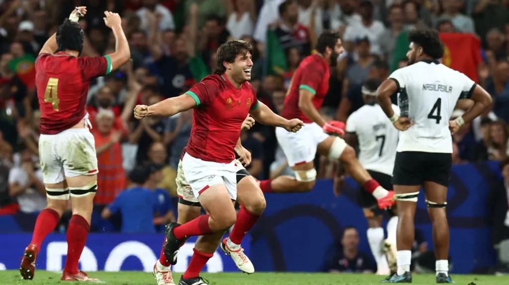 Radost portugalských ragbistů