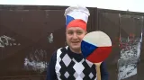 Reportáž Moniky Bezuchové - Prostějovští fanoušci míří do Prahy