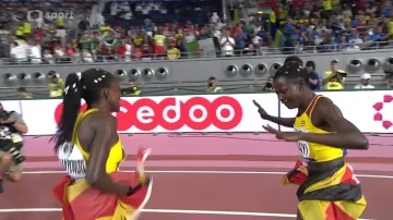 Finále běhu žen na 800 m