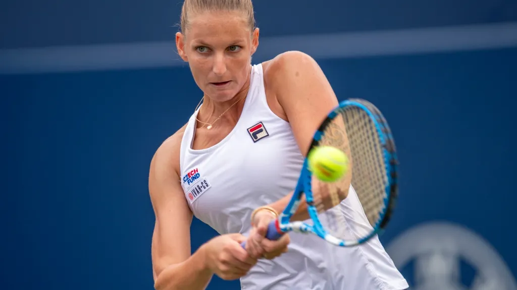 Karolína Plíšková na turnaji v Torontu