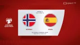 Sestřih utkání Norsko – Španělsko