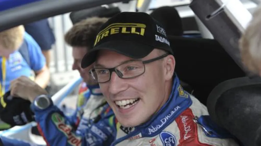 Finský jezdec rallye Jari-Matti Latvala
