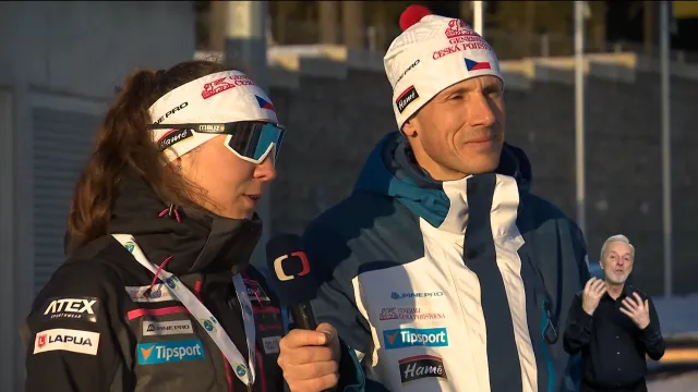 Simona Bubeníčková a David Šrůtek k paralympijským hrám