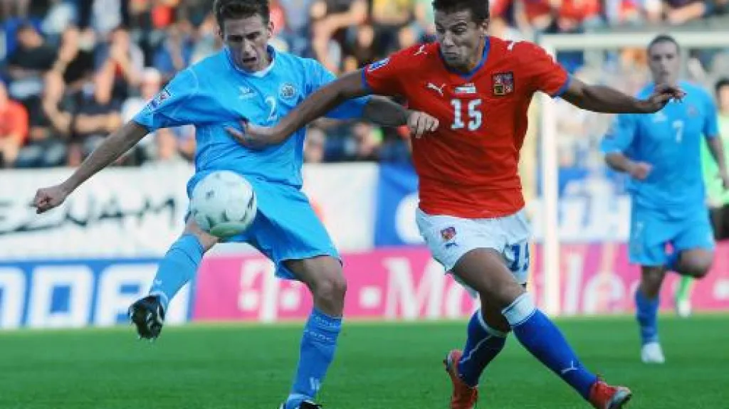 Utkání Česká republika - San Marino