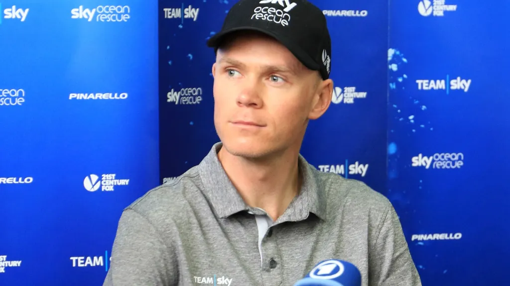Chris Froome před Tour de France