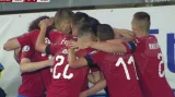 Gól v utkání Česko - Bulharsko: Schick - 2:1 (50. min.)