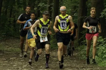 Jan Říha při extrémním závodě