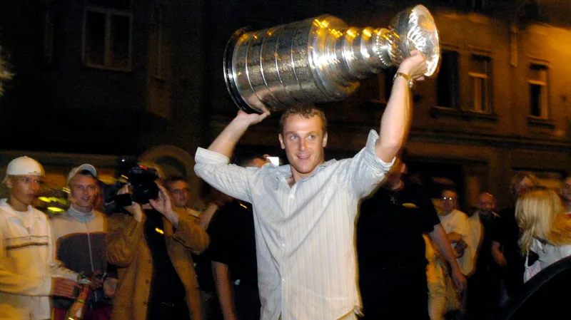 Pavel Kubina se Stanley Cupem