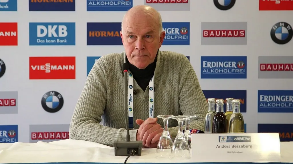 Dlouholetý šéf IBU Anders Besseberg