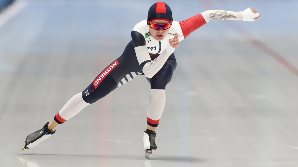 Nikola Zdráhalová na dráze v Polsku