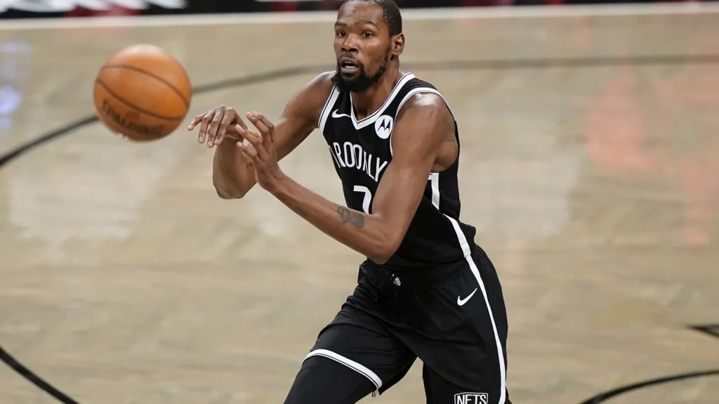 Kevin Durant v dresu Brooklynu
