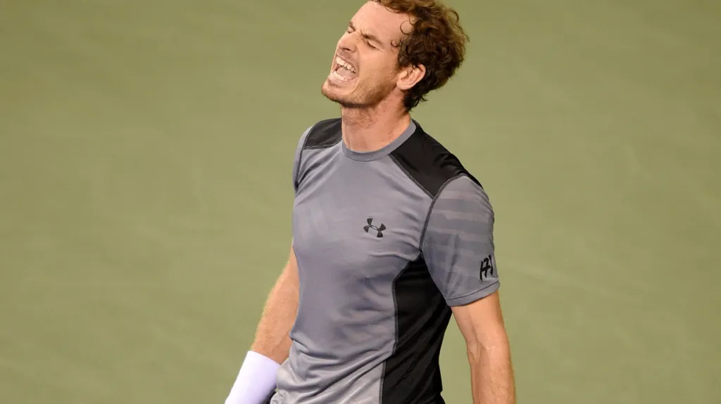 Zklamaný Andy Murray