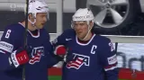 Gól v utkání USA - Německo: Stastny - 2:0 (4. min.)