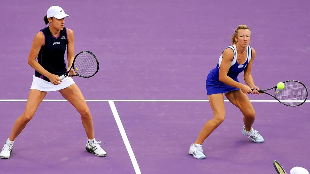 Květa Peschkeová s Katarinou Srebotnikovou