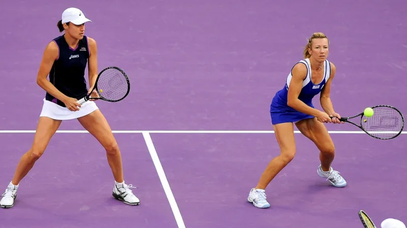 Květa Peschkeová s Katarinou Srebotnikovou