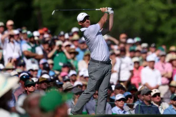 Rory McIlroy ve druhém kole Masters