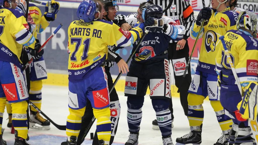 Utkání Vítkovice - Zlín