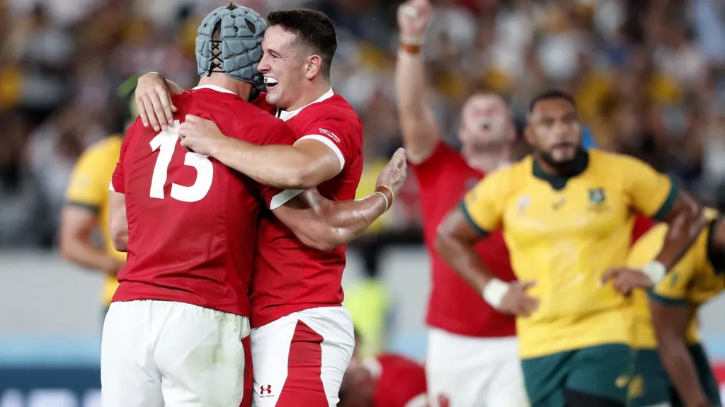 Radost ragbistů Walesu