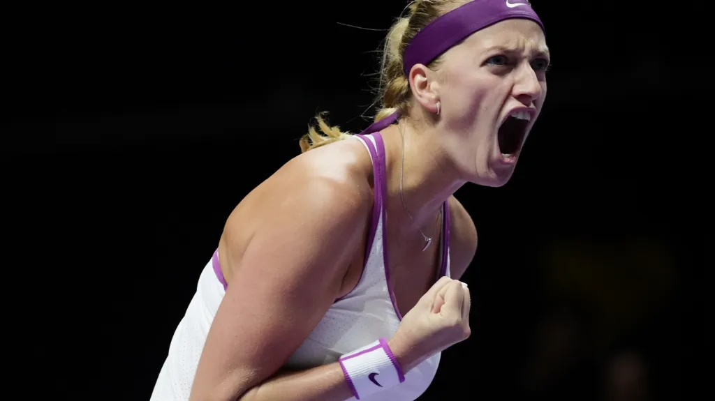 Slavící Petra Kvitová