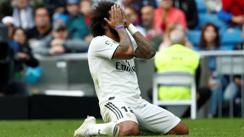 Marcelo z Realu Madrid si zoufá po utkání s Levante